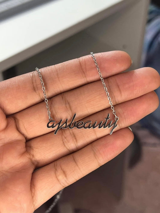 Custom name necklace
